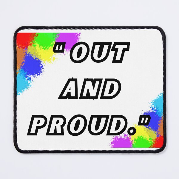 Item preview, Out  And Proud, LGBTQIA Pride designed and sold by ShopULove.