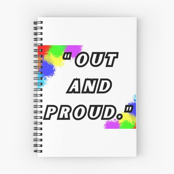 Item preview, Out  And Proud, LGBTQIA Pride designed and sold by ShopULove.