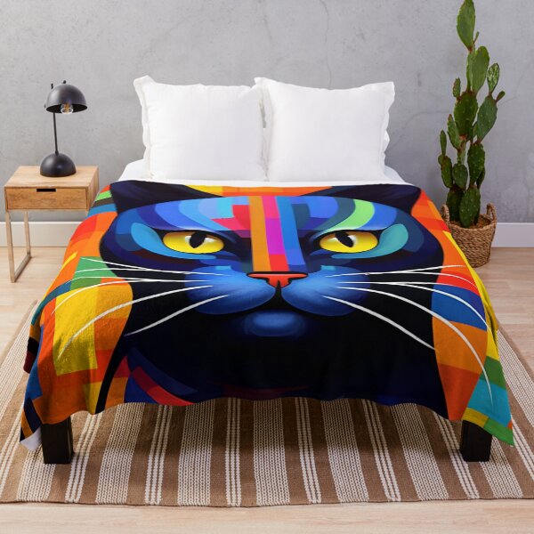 Item preview, Funky kitty cat 2 designed and sold by Red Witch Art.
