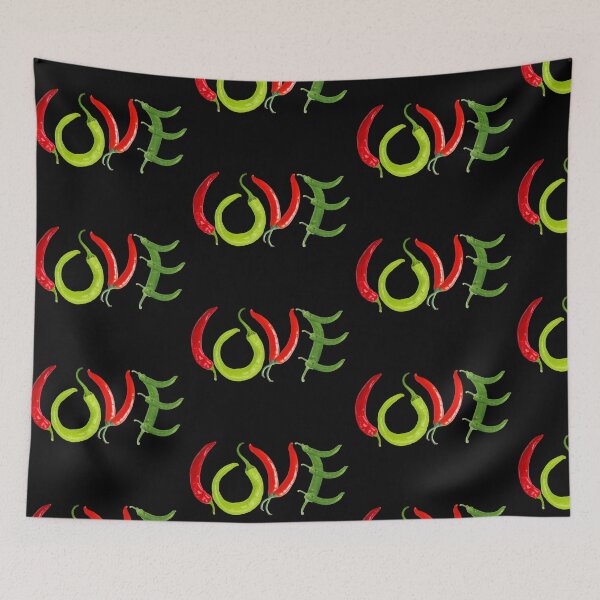 Item preview, Love Hot Chilli Pepper designed and sold by printstars.