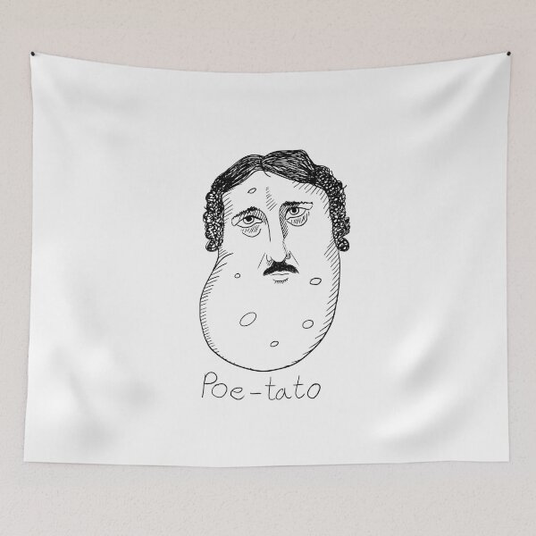 Item preview, Poe-tato Edgar Allan Poe pun designed and sold by indiVisibl.