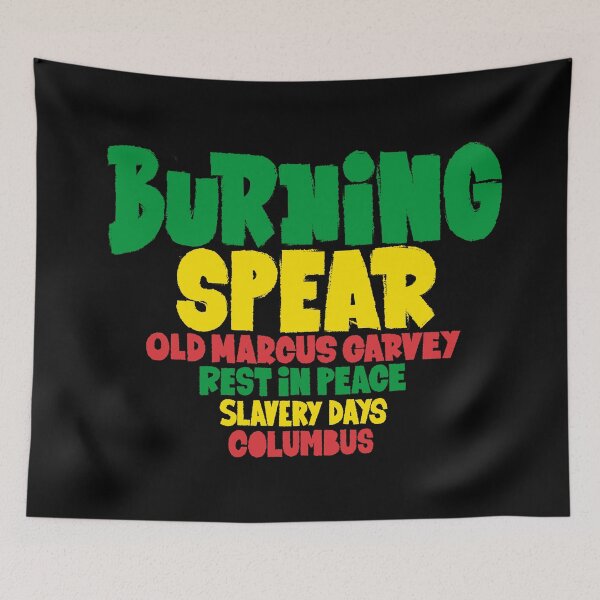 Item preview, Burning Spear Reggae Tribute - Rasta Vibes Design designed and sold by Boogosh.