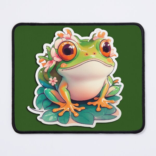 Item preview, Cute Frog with big eyes designed and sold by Vovinha.