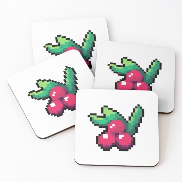 Item preview, Pixel Cranberry - pixel food art designed and sold by LittleFoodShop.