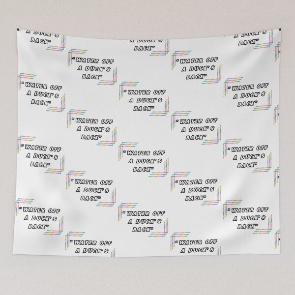 Item preview, Water off  a duck’s back, LGBTQIA Pride designed and sold by ShopULove.