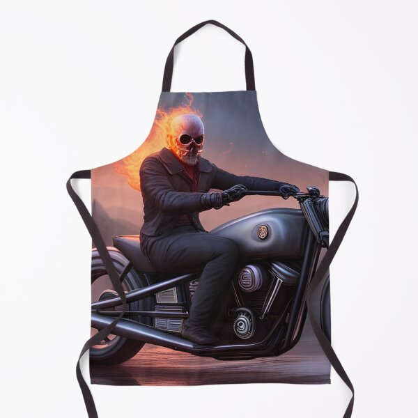 Item preview, Ghost Biker In Flames 03 designed and sold by tpixx.