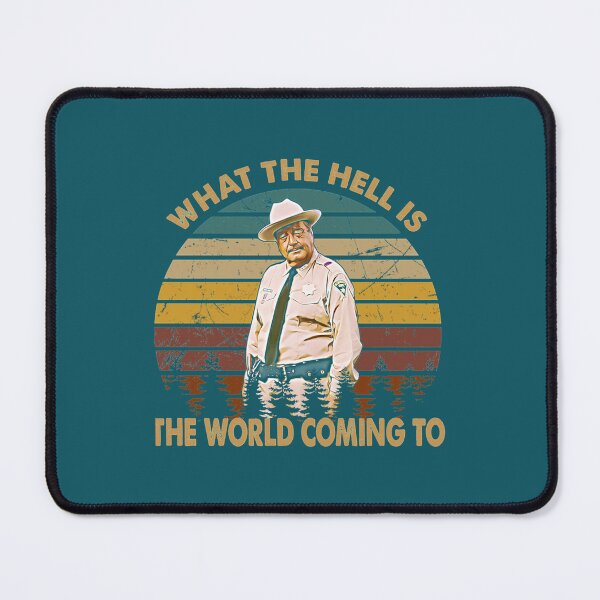 Item preview, What the hell Smokey the bandit smile face art designed and sold by ButterfieldFor.