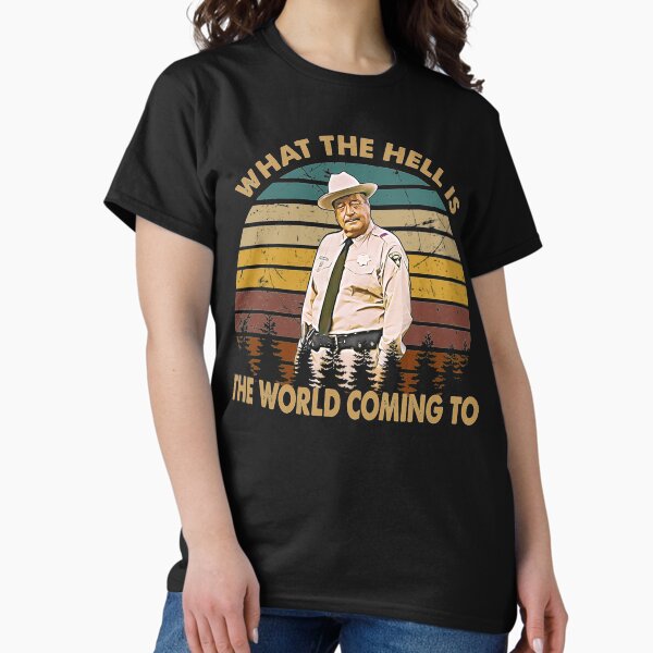Item preview, What the hell Smokey the bandit smile face art designed and sold by ButterfieldFor.