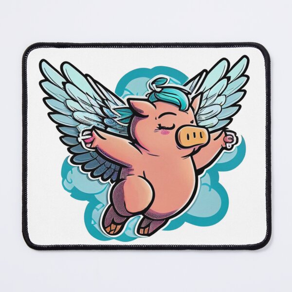 Item preview, Sassy flying pig funny designed and sold by anantashop.