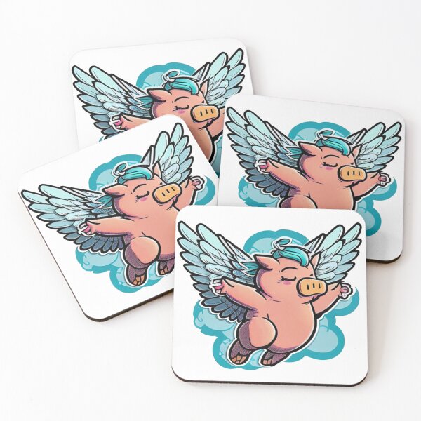 Item preview, Sassy flying pig funny designed and sold by anantashop.