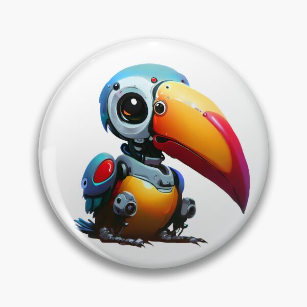 Item preview, Robo-Toucan! designed and sold by kukamatsu.