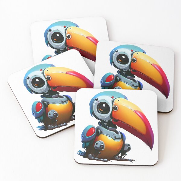 Item preview, Robo-Toucan! designed and sold by kukamatsu.