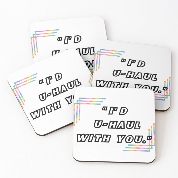 Item preview, I’d U-Haul with you, LGBTQIA Pride designed and sold by ShopULove.