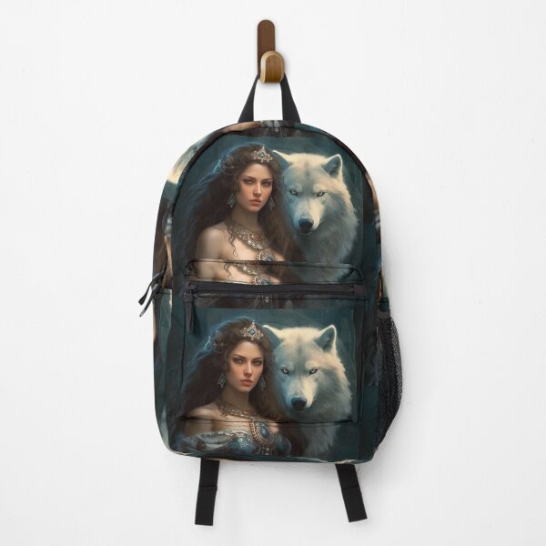 Item preview, Mysterious Queen and White Wolf designed and sold by Erika Kaisersot.