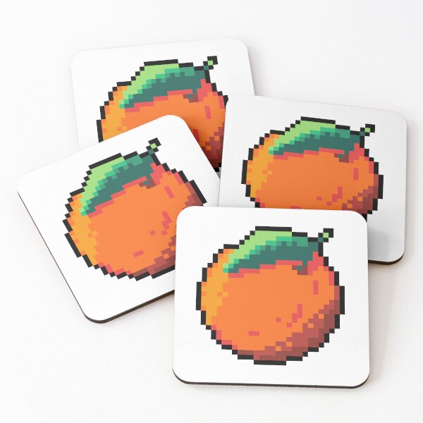 Item preview, Pixel Grapefruit - pixel food art designed and sold by LittleFoodShop.