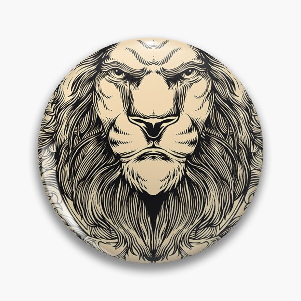 Item preview, ROGUE LION HEAD TATTOO ART designed and sold by Rogueclothes.
