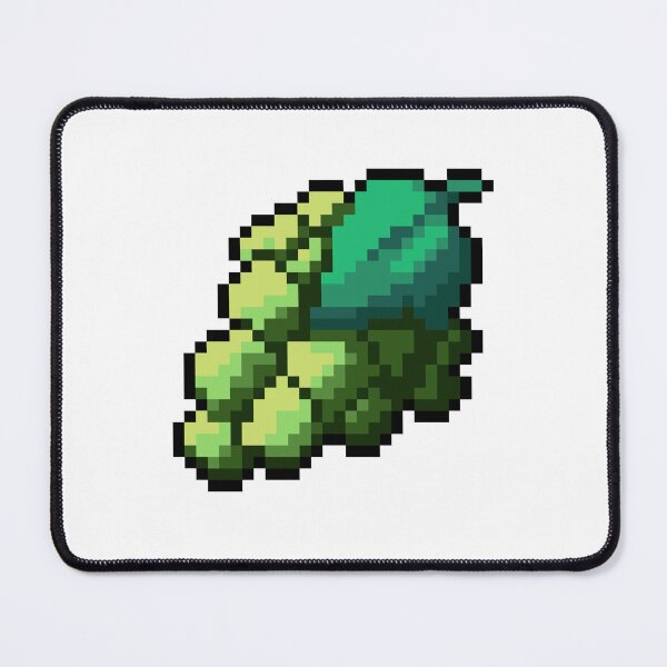 Item preview, Pixel Green grapes - pixel food art designed and sold by LittleFoodShop.