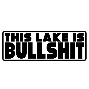 Imagen de la obra Este lago es una mierda divertida de anantashop