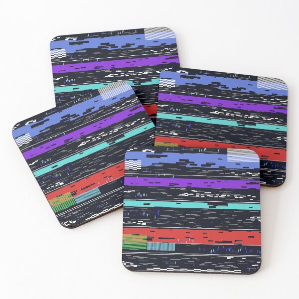 Item preview, Modern Glitch Colorful Camo Pattern designed and sold by camostore23.