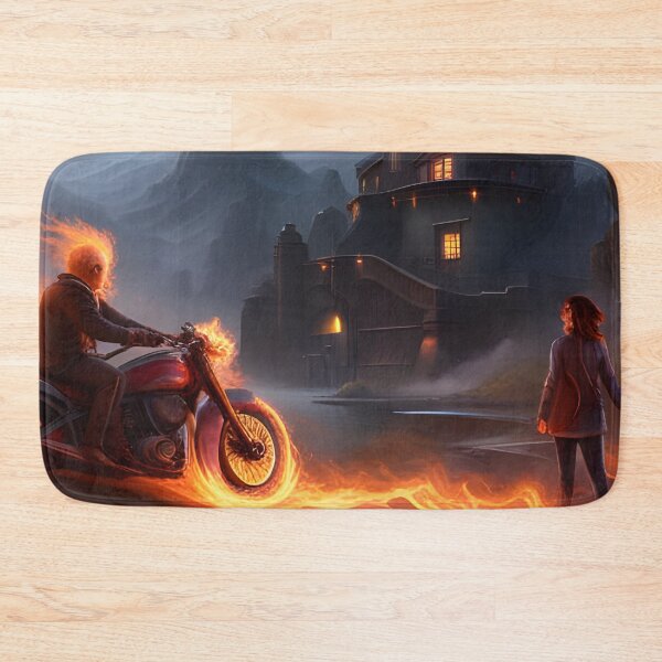 Item preview, Ghost Biker In Flames 05 designed and sold by tpixx.
