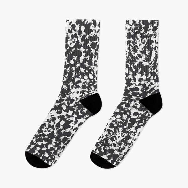 Item preview, Black And White Glitch Camouflage Pattern designed and sold by camostore23.