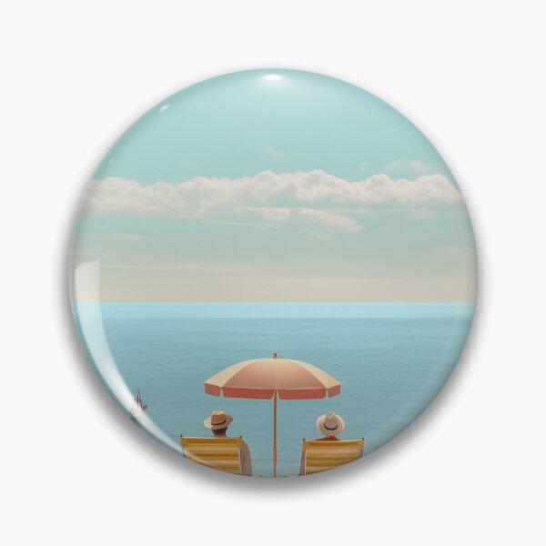 Artikelvorschau, Mann am Strand - Serenity Shores entworfen und verkauft von PastelPalaceCo.