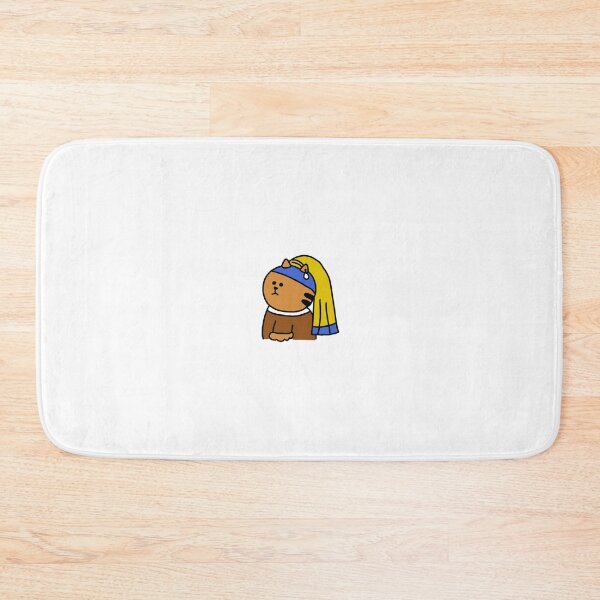 Item preview, Cat with a pearl earring designed and sold by superbaechoo.