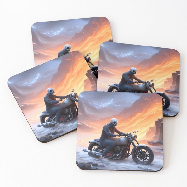 Item preview, Ghost Biker In Flames 06 designed and sold by tpixx.
