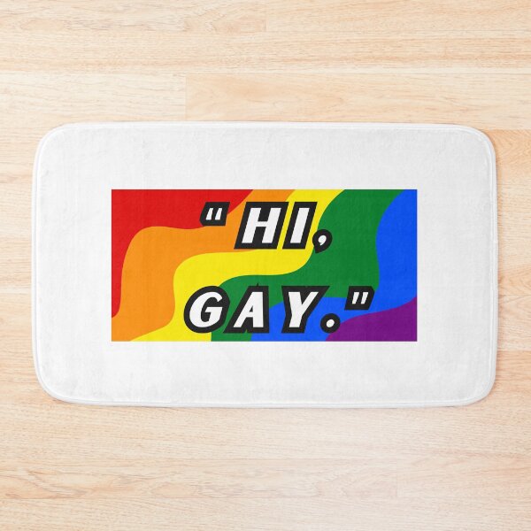 Item preview, Hi, Gay, LGBTQIA Pride designed and sold by ShopULove.