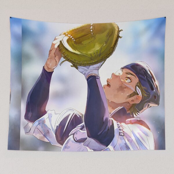 Item preview, Miyuki Catcher Diamond No Ace designed and sold by FanArtAniManga.