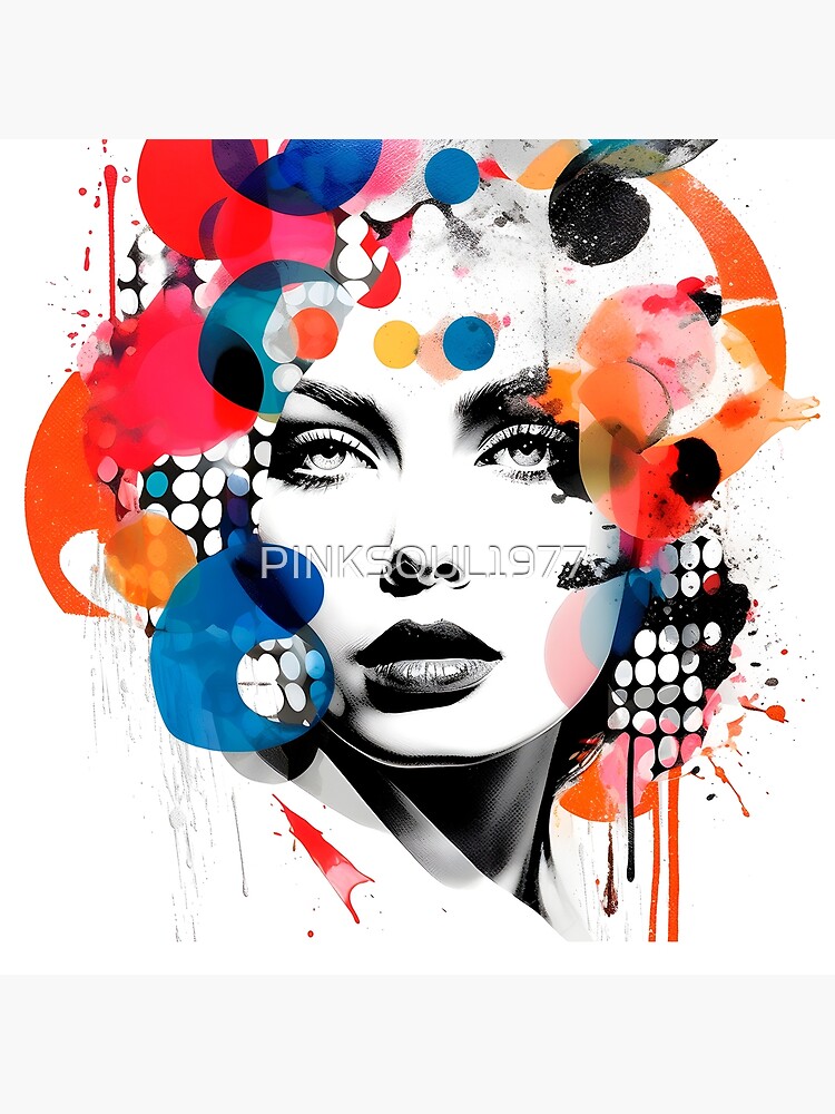 Warhol or Lichtenstein style pop-art
