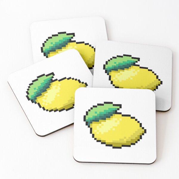 Item preview, Pixel Lemon - pixel food art designed and sold by LittleFoodShop.