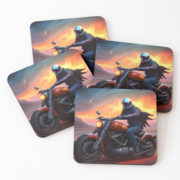 Item preview, Ghost Biker In Flames 07 designed and sold by tpixx.