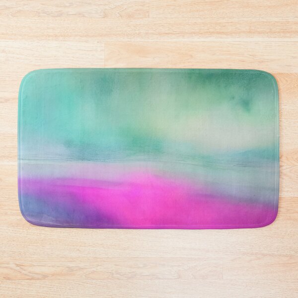 Item preview, Still Serenity: A Watercolor Pink and Green Abstract Style Image - Rare Find designed and sold by Bridie  OBrien.