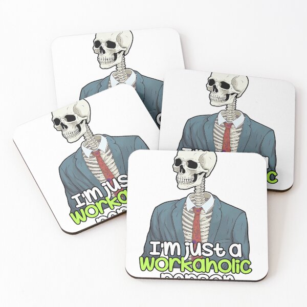 Item preview, Workaholic Skeleton inspired by BoJack Horseman designed and sold by Oxyum.