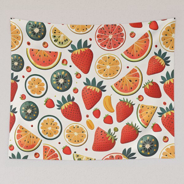 Item preview, Vibrant Fruit Pattern  designed and sold by Dreamy-Spirit.