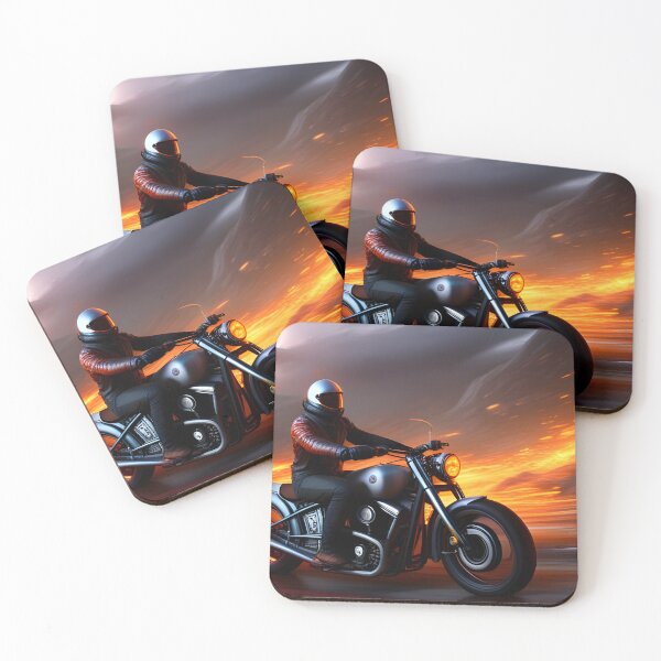 Item preview, Ghost Biker In Flames 08 designed and sold by tpixx.