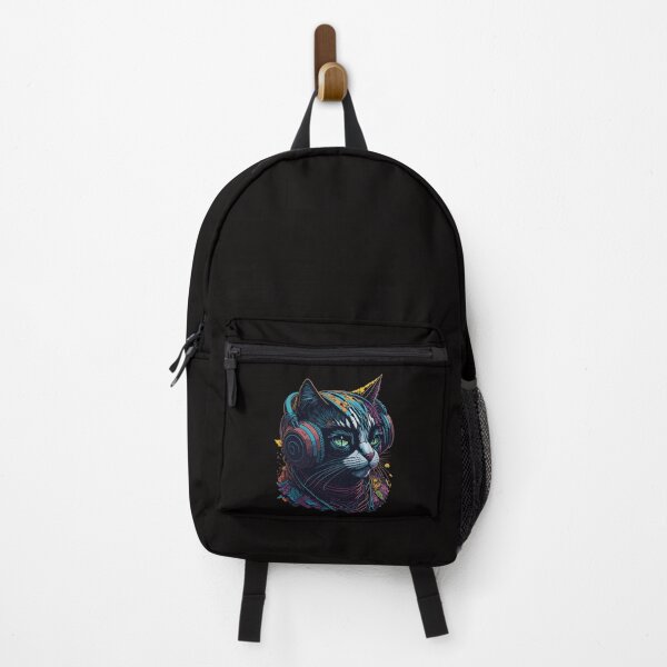 Item preview, funny cat in headphones designed and sold by jkrphoto.