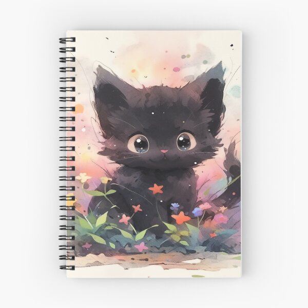 Item preview, Playful Black Cat designed and sold by dcwildfinds.
