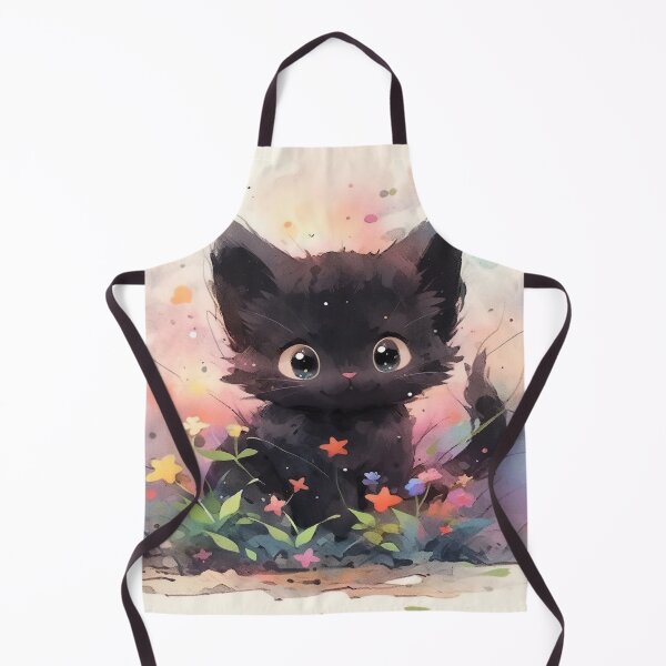 Item preview, Playful Black Cat designed and sold by dcwildfinds.