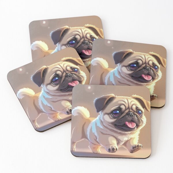 Item preview, Pug Walking designed and sold by RedBluffTraders.
