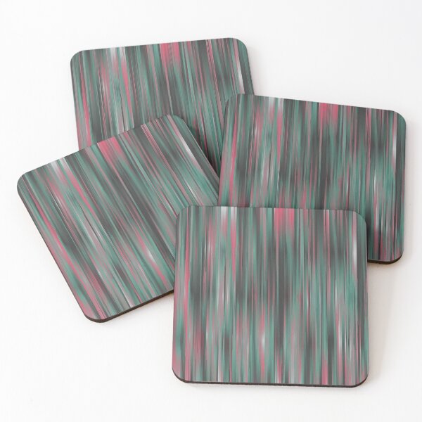 Item preview, Green and pink overlapping lines. designed and sold by MirBer.