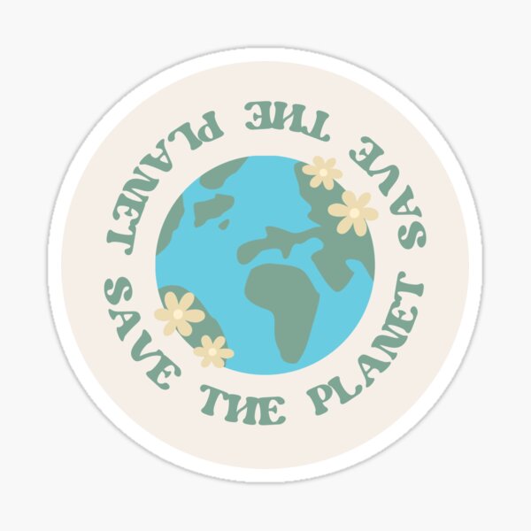 Item preview, Save the planet yellow flowers designed and sold by marileonied.