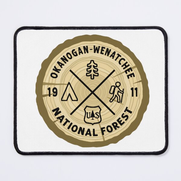 Item preview, Okanogan-Wenatchee National Forest Log Slice designed and sold by VanyaKar.