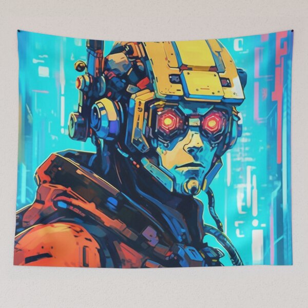 Item preview, Cyberpunk Android designed and sold by Nightarcade.