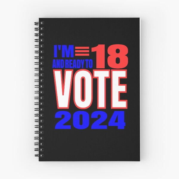 Item preview, Im 18 and ready to vote 2024 designed and sold by giftfromheart.