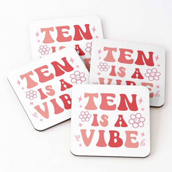 Item preview, Ten Is A Vibe designed and sold by simmoredsign.