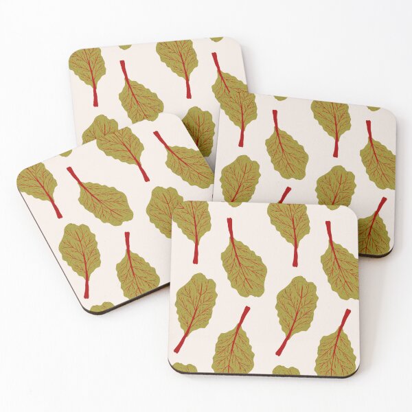 Item preview, Farmers Market Fresh: Green Swiss Chard with Red Stems designed and sold by maddydoodlesoup.