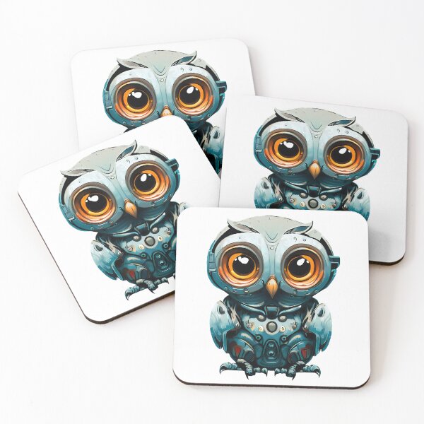 Item preview, Robo-Owl! designed and sold by kukamatsu.