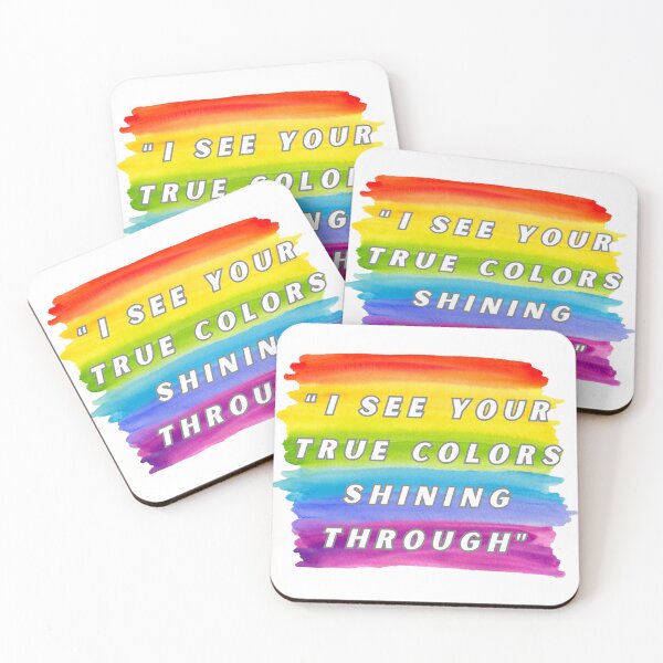 Item preview, I see your true colors shining through, LGBTQIA Pride designed and sold by ShopULove.